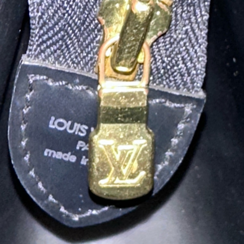 Louis Vuitton Epi Riviera Handbag + Epi Elise Wallet Set (Black) - Picture 8 of 16